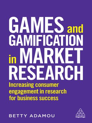 cover image of Games and Gamification in Market Research